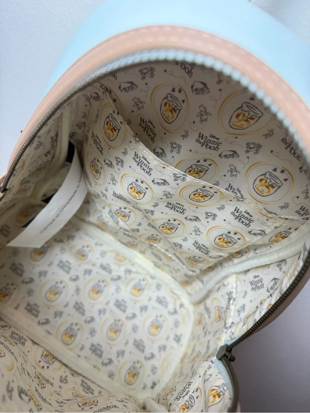 Loungefly Disney Winnie the Pooh Pastel Blue & Mint Mini Backpack
